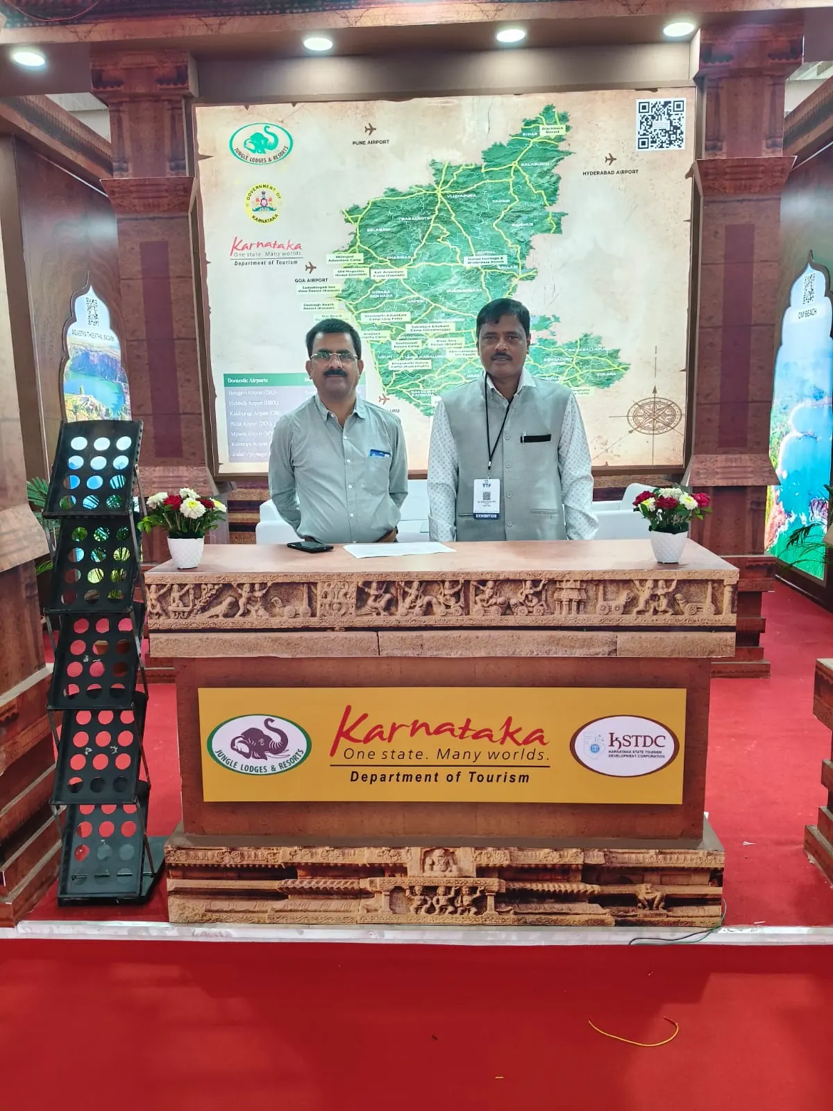 Dynamic Travels at Karnataka tourism stall